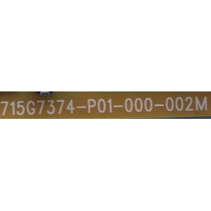 FUENTE PARA TV INSIGNIA / NUMERO DE PARTE PLTVFW441XAG2 / 715G7374-P01-000-002M / FV441XAG2 / 345943A / PANEL TPT550U1-QVN05.U REV:S000G / MODELO NS-55DR710NA17